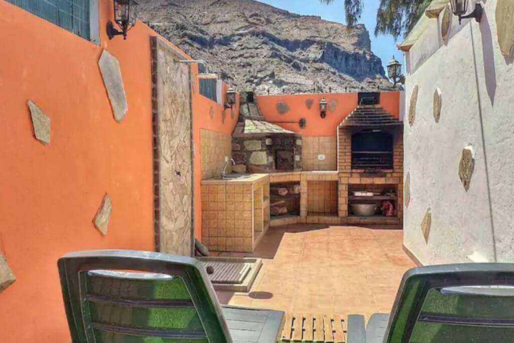 Вілла Casa Costera Playa De Tasarte San Nicolas Екстер'єр фото